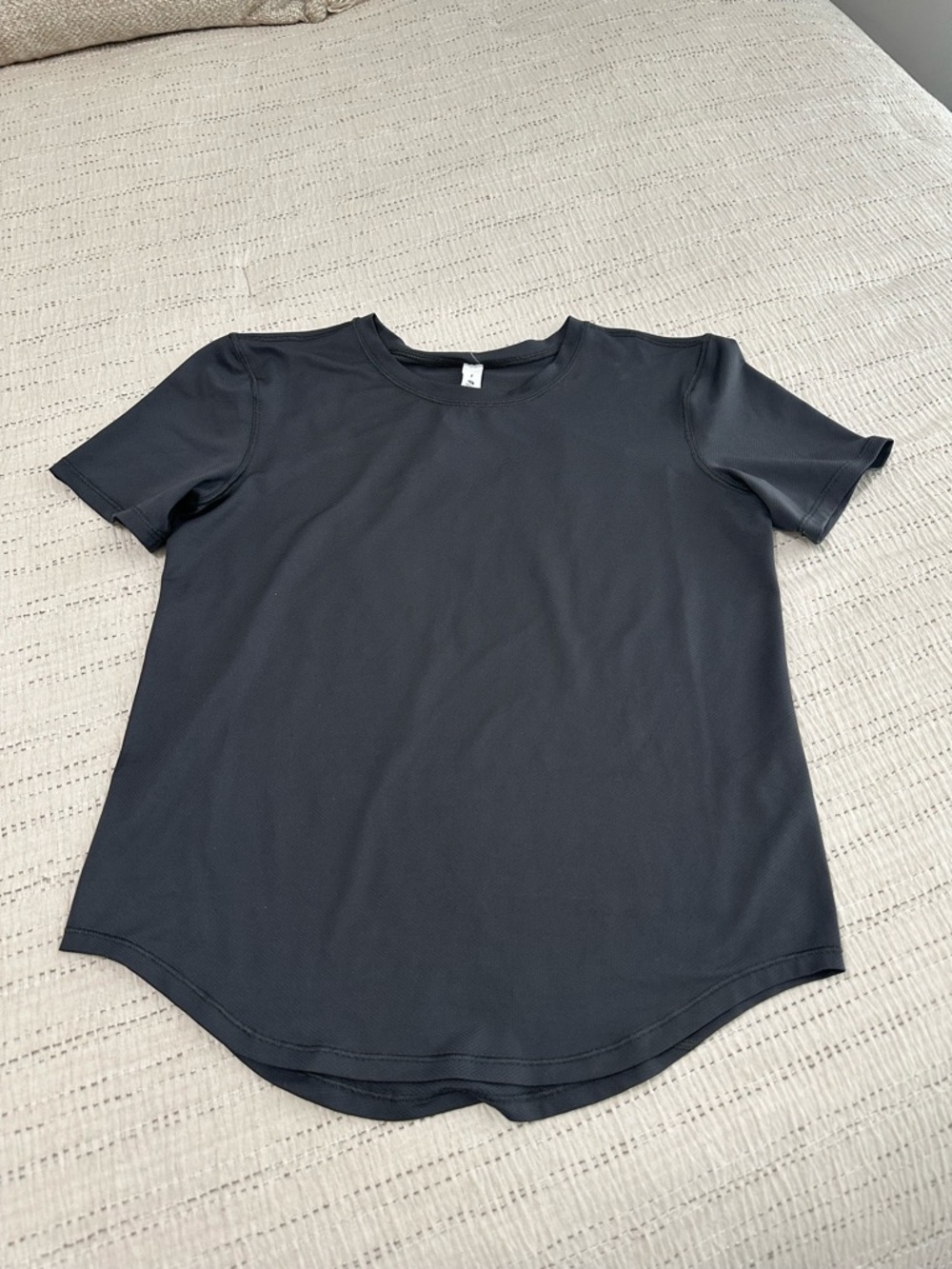 lululemon athletica Charcoal Women’s Performance Short Sleeve Crew Tee